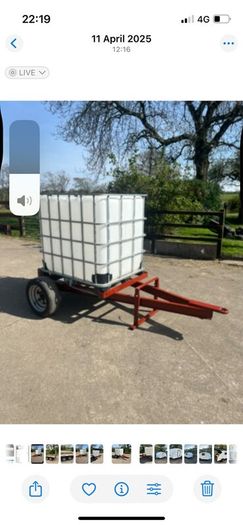 Water drinker trailer cube