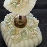 Beautiful Old French Floral Porcelain Perfume Atomizer, Postage Available or Collection Image 6