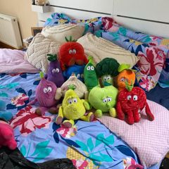 Lidl plush vegetable and fruit toys