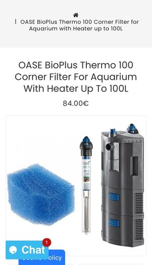 fish tank with heater