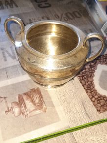 A Beautiful Old Silver Plated Sugar Bowl, Postage Available or Collection