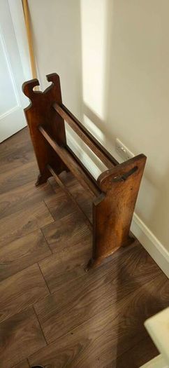 Antique Wooden Shoe Stand