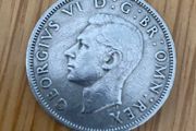 1948 King George VI Florin Two Shilling Coin