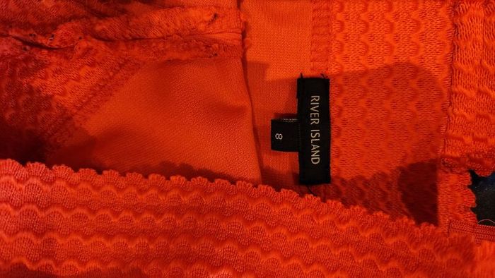 River island Dress orange size 8