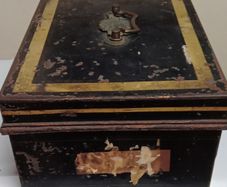 Chubb & Son Metal Safe Box  1827/1877