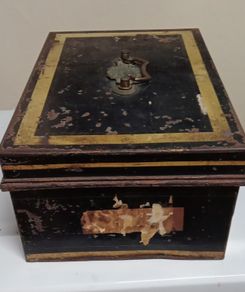 Chubb & Son Metal Safe Box  1827/1877