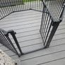 Very loong (5metres / more than 16ft) baby gates, doors can be swapped with other elements, lockable angles Image 2