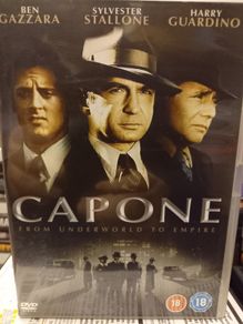 Capone Dvd New And Sealed 1975 True Crime Movie Ben Gazzara Sylvester Stallone