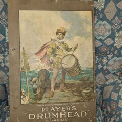 1920's Players Drumhead Cigarette poster