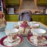 Collectable Vintage coffee or Tea Set Courting Couple Image 5