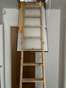 Minka Insulated Loft Ladder with Wooden Frame