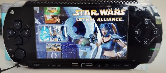 Psp Modded 1004 64gb 2 Original Sony Batteries Original charger