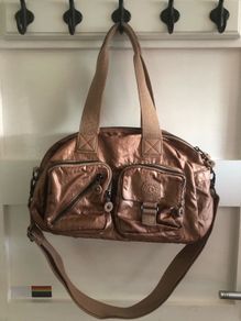 Kipling DEFEA Golden Rod nylon waterproof shoulder crossbody hand bag