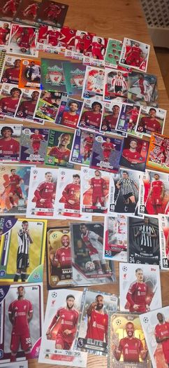 liverpool premier league football cards and stickers Salah Gerard