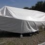 heavy duty waterproof covering tarpaulin covers farm tractor sheds storage machinery vintage farm Image 4