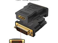 main image for ad DVI male to HDMI female converter adapter