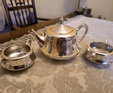 Silver Plated Tea Set.