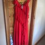 River Island dress red dress size 10 Image 2