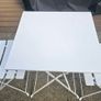 2 seater bistro set, powder coated metal Image 4