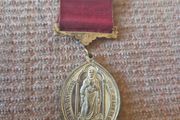 Unique Item. Late 1800s Religious Medal. Sacred Heart of Jesus. Religious.