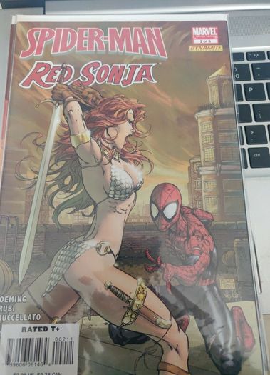 Spiderman Red Sonja 1 - 5