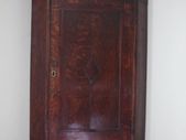 Antique Oak Corner Cupboard