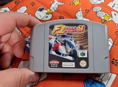 F1 Pole Position 64 Nintendo 64 N64 Games Original