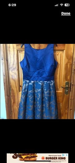 marc angelo occasional dress beautiful size 12