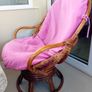 Swivel Rattan Cane Chair Image 4