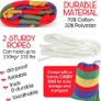 NEW SALE | Large Woven Canvas Hammock Garden Swing, with Portable Travel Carry Bag & Secure Ropes - 270x150cm, for Outdoor Summer Camping, 150kg Weight Capacity Image 3