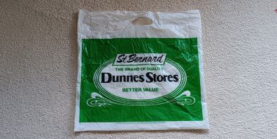 2 Vintage Dunnes Stores Shopping Bags