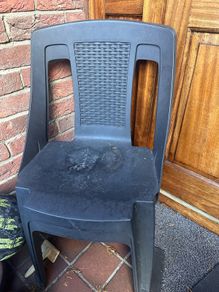 garden chairs x 2