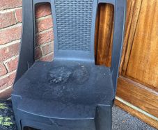 garden chairs x 2