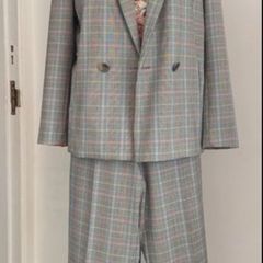 Bnwt boutique brand wide leg trousers suit size 10