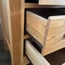 Oak bedside drawers Image 6