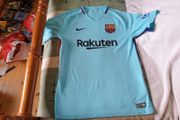 Barcelona Football Club Away Jersey 2017 to 2018 Medium Adult Nike