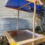 kids sandpit with roof Image 2