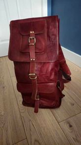 Vintage Genuine Leather Backpack