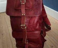 Vintage Genuine Leather Backpack