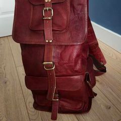 Vintage Genuine Leather Backpack