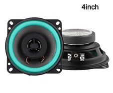 4 Inch Universal Car Speaker Coaxial Speakers HiFi Automotive Audio Full Range Frequency Subwoofer Enhanced Car Stereo Sound