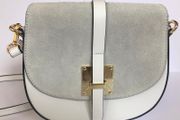 White Leather Cross Body Bag
