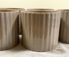 Ceramic Flower pots (2 lots)