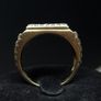 Vintage 9ct Gold Mens Signet Ring, London Hallmarked, Size 65 Image 5