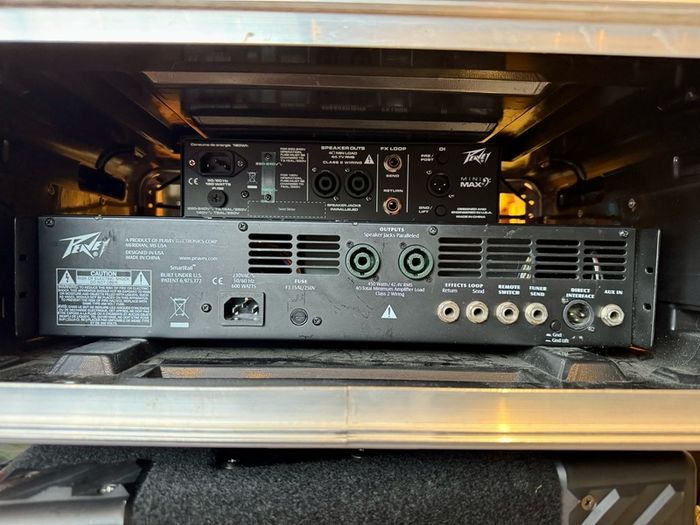 Peavey Tour Series 450 & MiniMax 500 Bass Head Rig