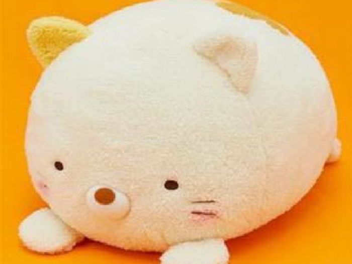 Sumikko Gurashi Cat Face Down Plushie XL Premium
