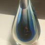 Tear drop Iridescent Glass Sculpture Image 7