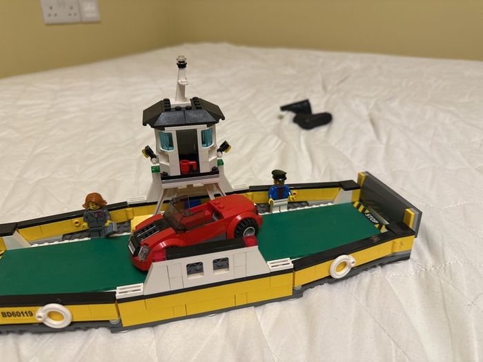 Lego city car ferry set 60119