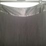 Karen Millen black flared midi skirt with leather insert size UK16 EUR44 Postage included Image 5