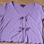 Age 12 Years - A Lovely Lilac Top - Great Condition Image 3
